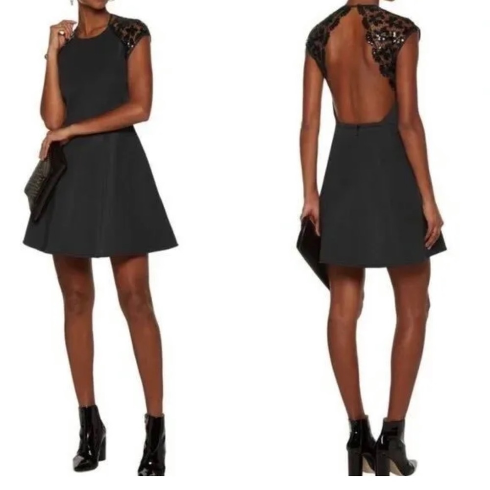 Worn once Maje Rodney Sequins Mini Dress Size 2